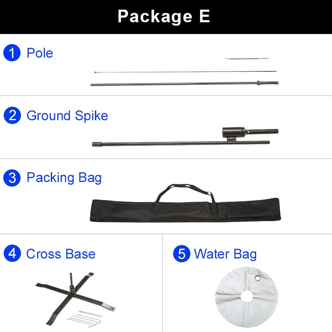 Custom Convex Advertising Flag