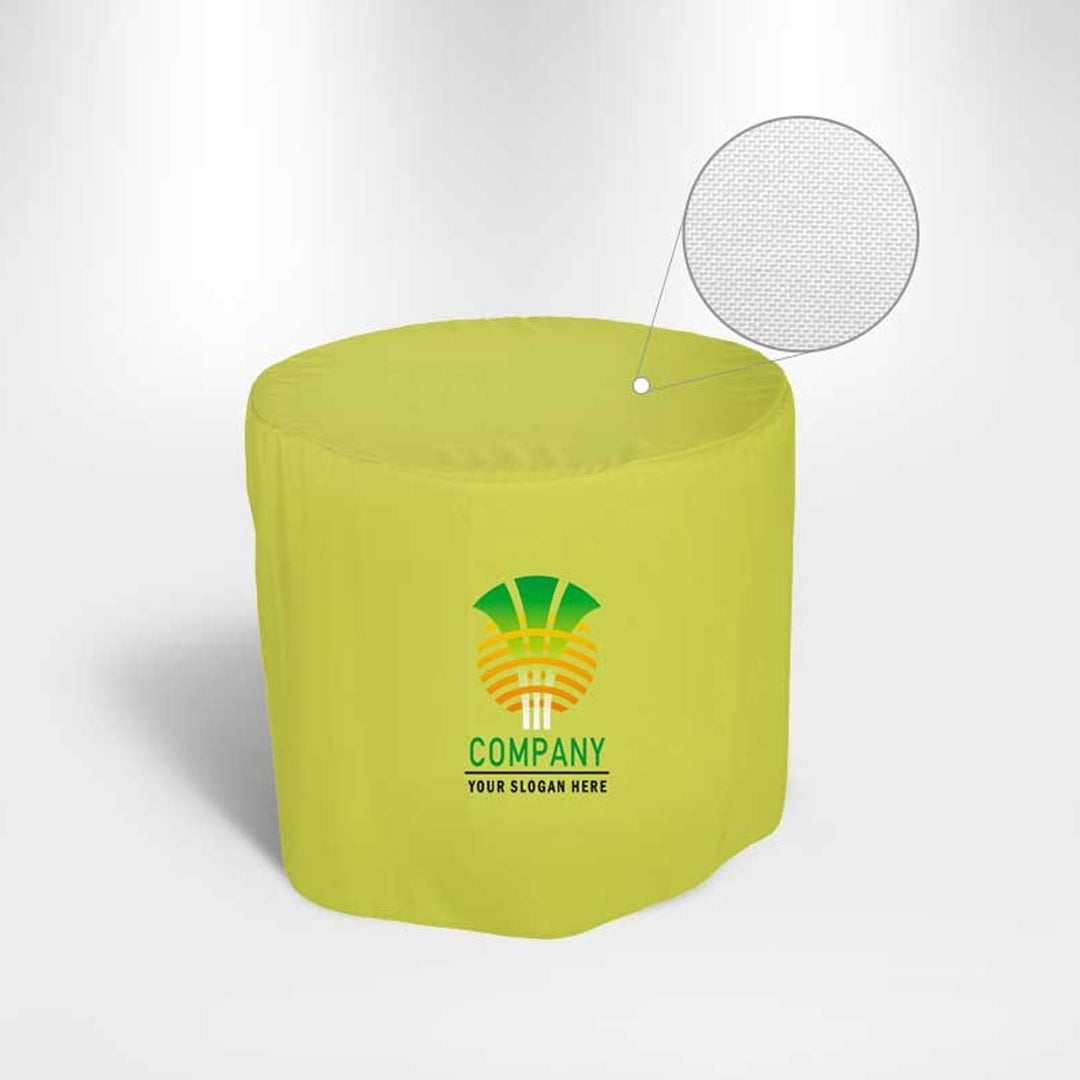 Custom Round Fitted Table Cover