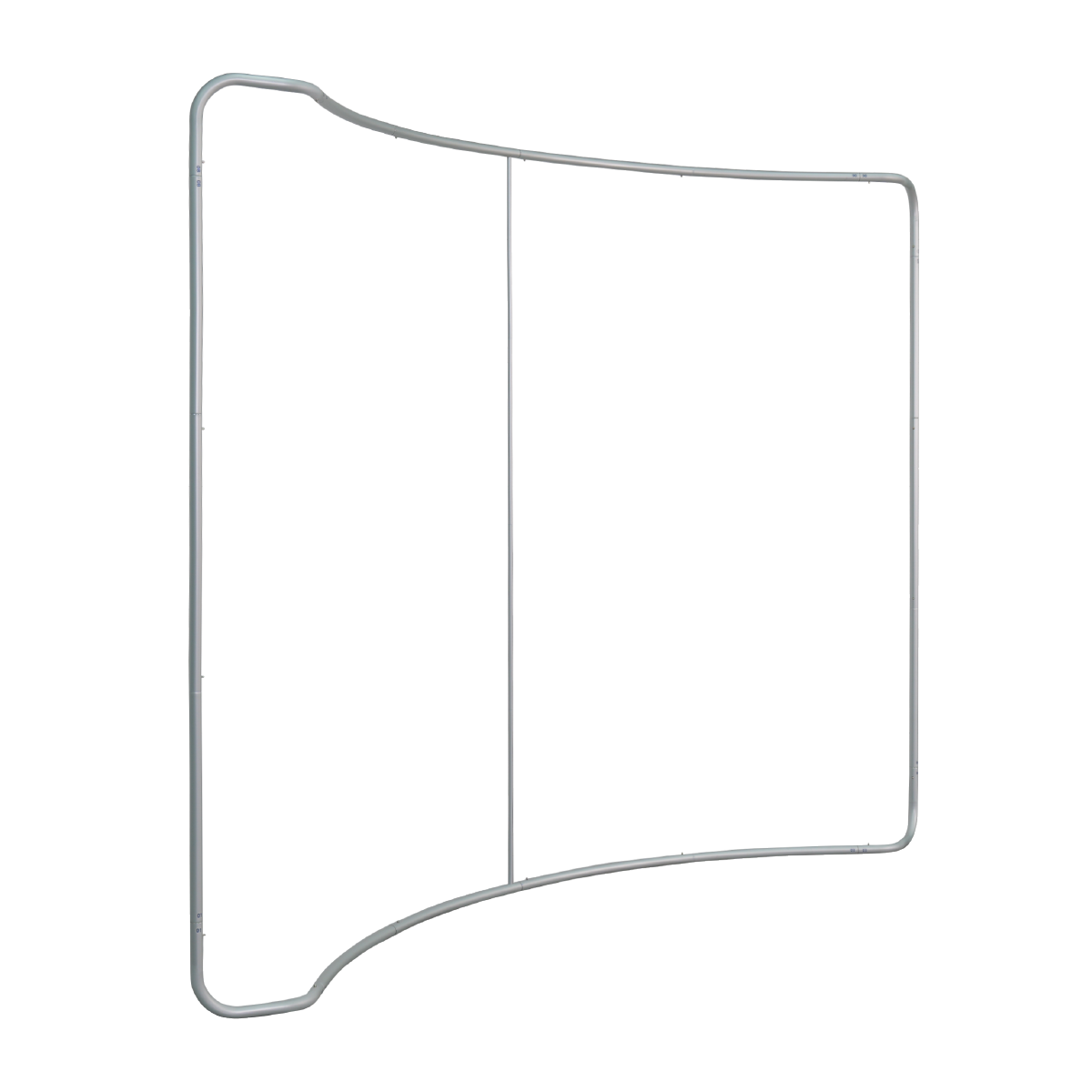 Custom Curved Tension Fabric Display