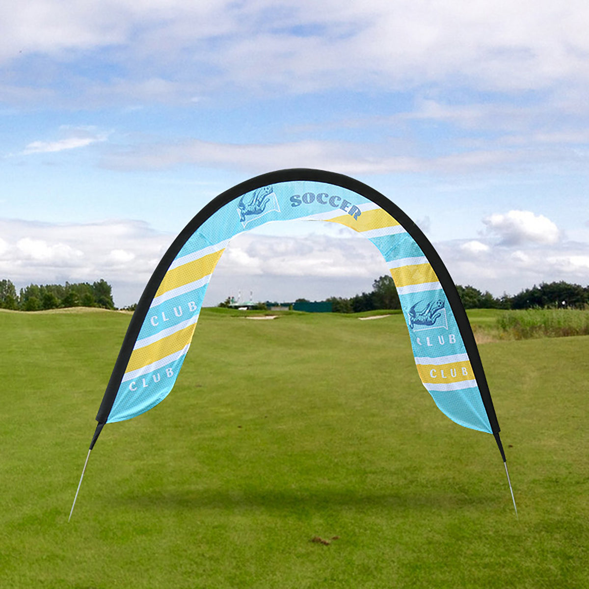 Custom Racing Air Gate Double Side Printed