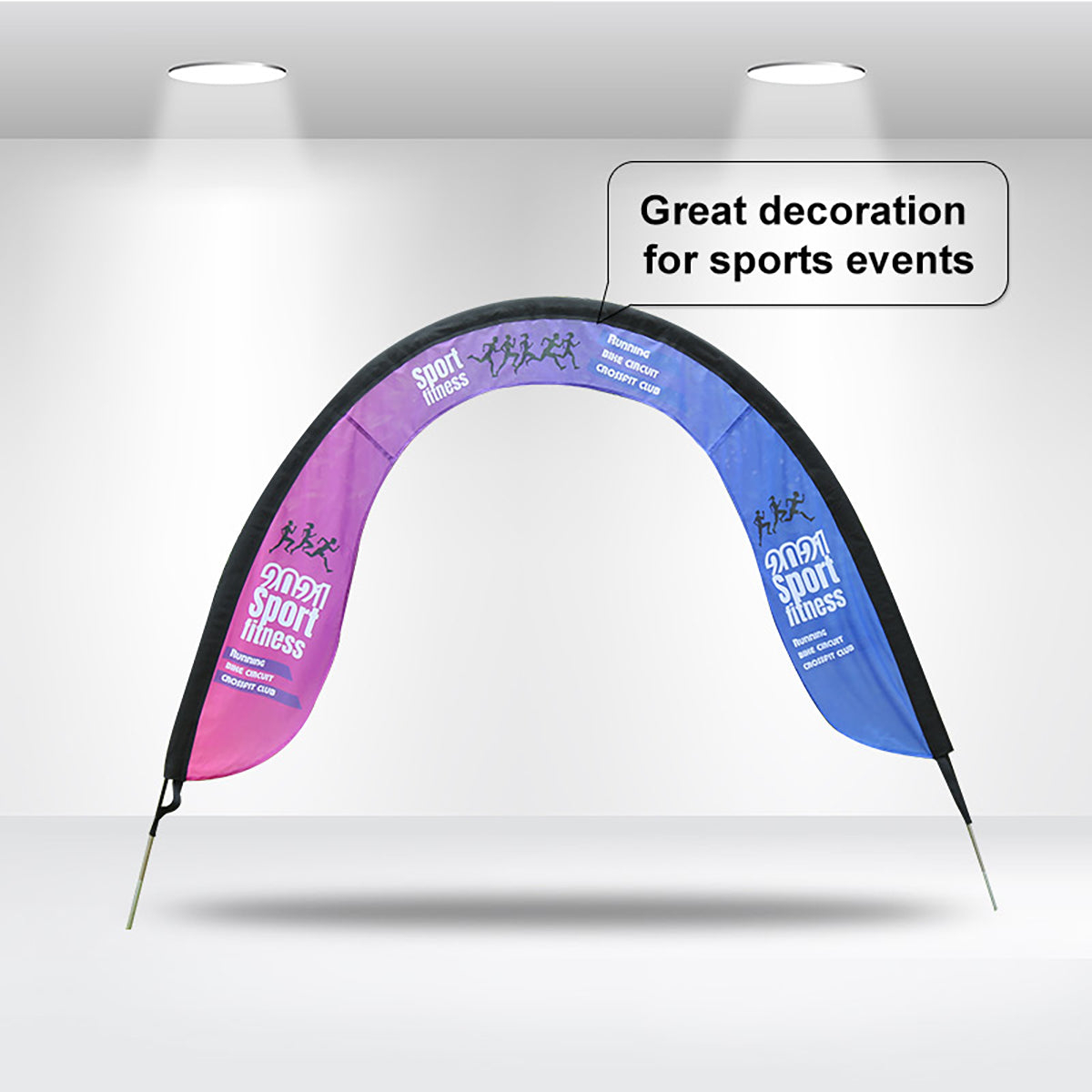 Custom Racing Air Gate Double Side Printed