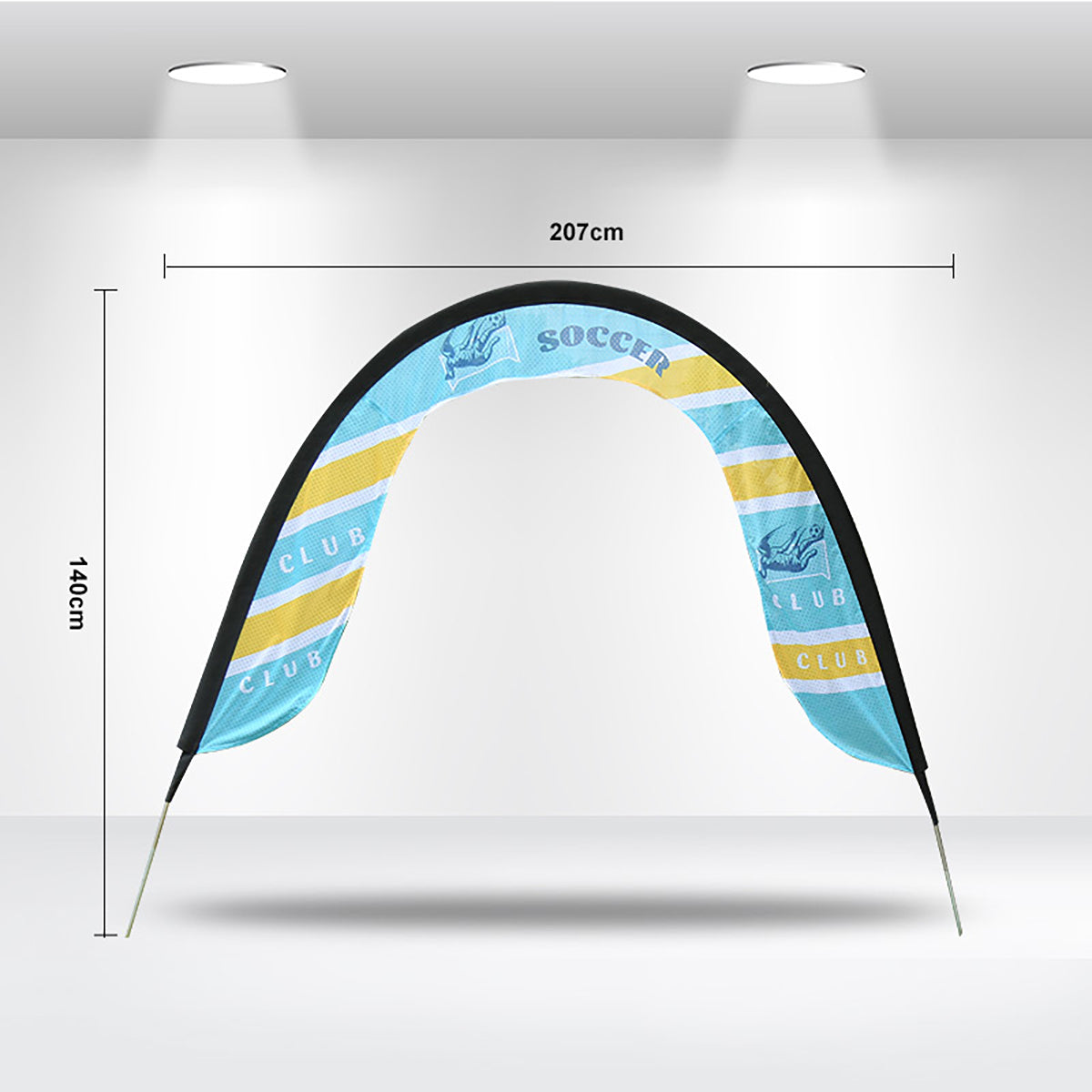 Custom Racing Air Gate Double Side Printed