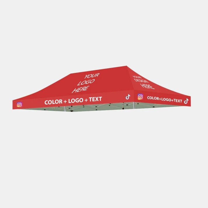 10x20 Custom Canopy Tent Package