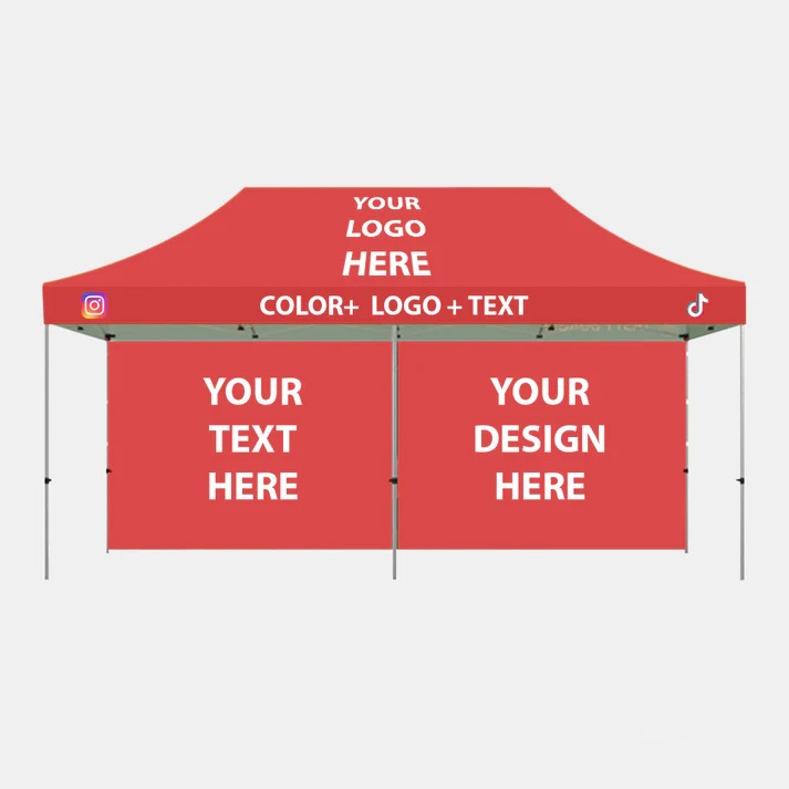 10x20 Custom Canopy Tent Package