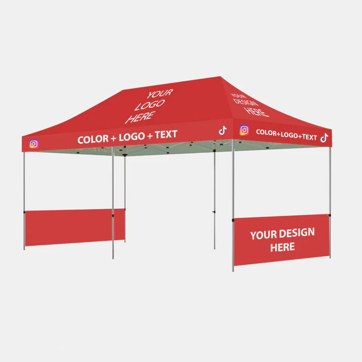 10x20 Custom Canopy Tent Package