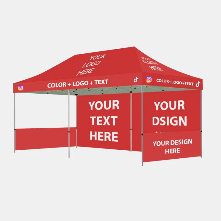 10x20 Custom Canopy Tent Package