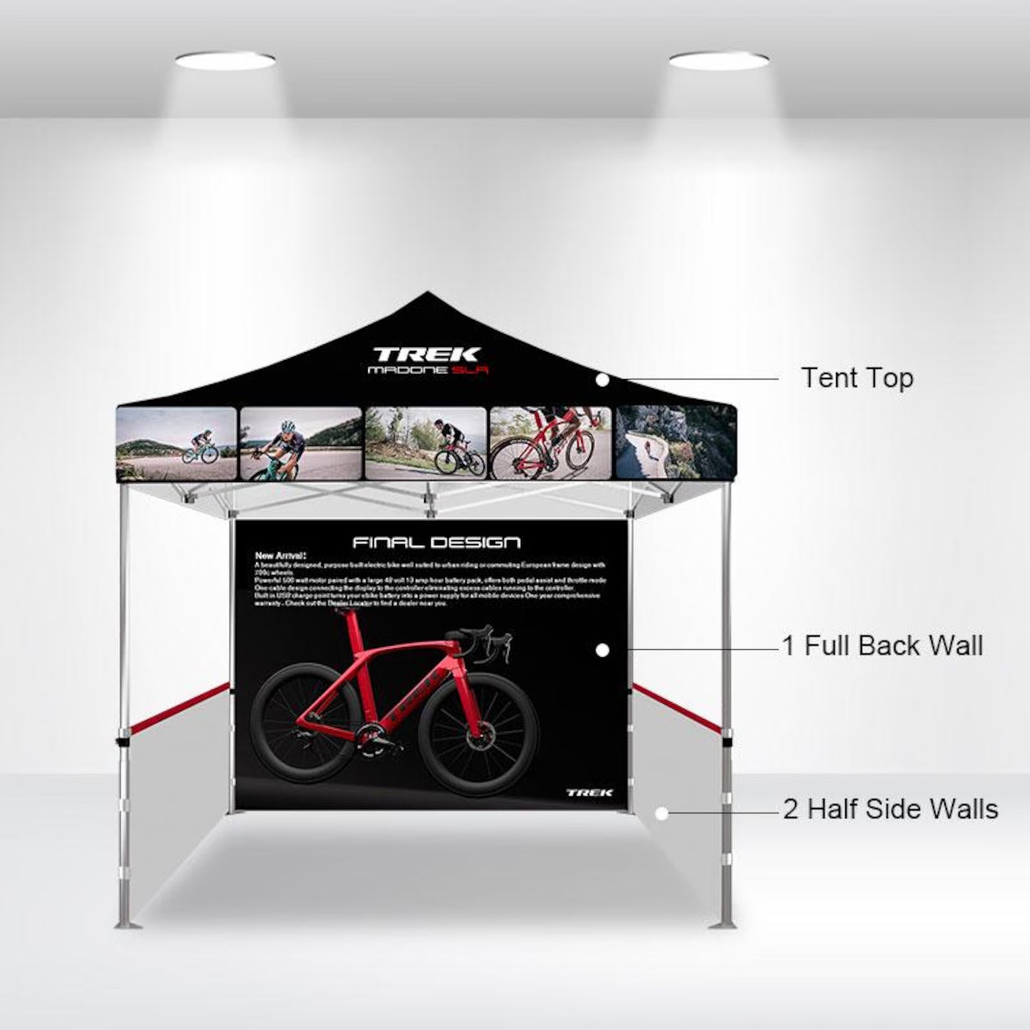 Custom Canopy Tent 8 x 8 FT