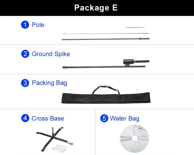 Custom Rectangle Advertising Flag