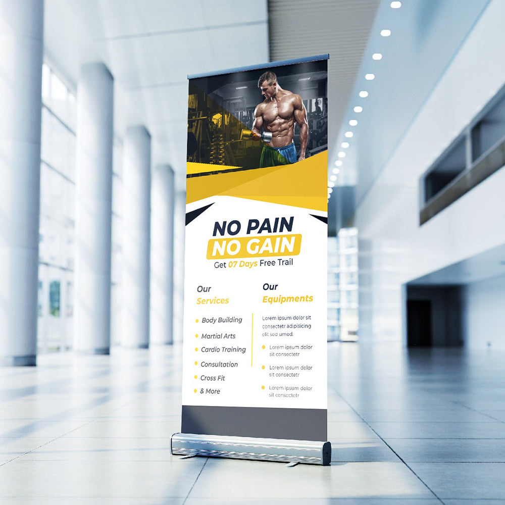 Retractable Banner with Stand