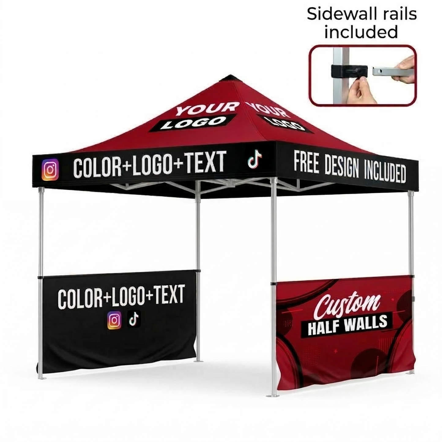 Test product Fancy Custom Canopy Tent Package