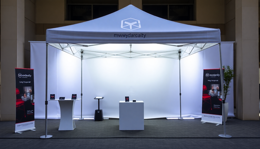 Elevate Your Brand with a Custom 10x10 Canopy Tent from Make My Banners™
