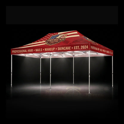 10x20 LED Custom Canopy Tent