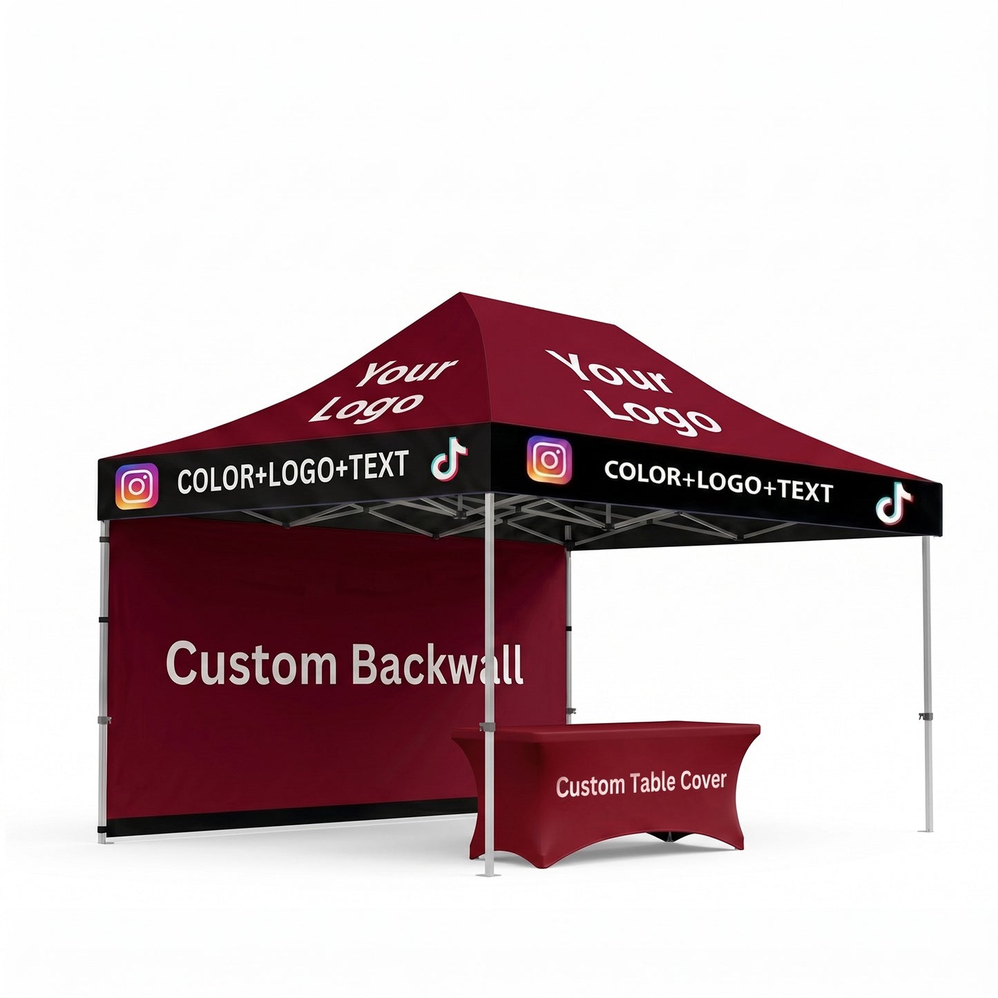 Canopy + Backwall + Table Cover