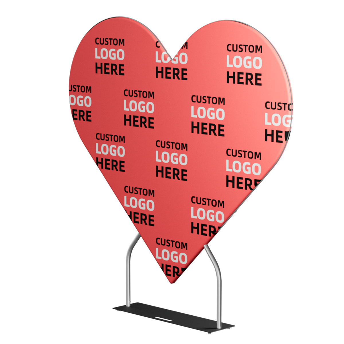 Custom Heart Shaped Photo Backdrop