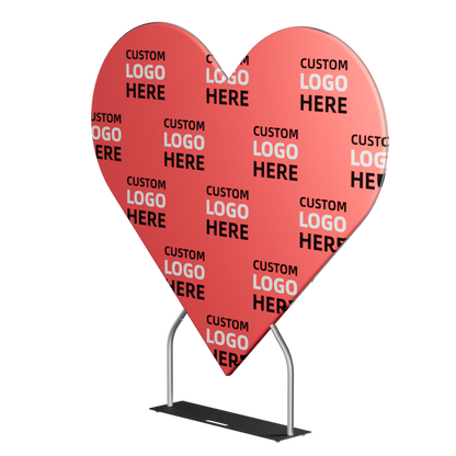 Custom Heart Shaped Photo Backdrop