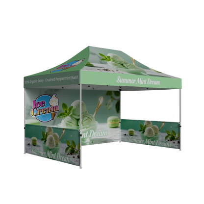 10x15 Custom Canopy Tent Package
