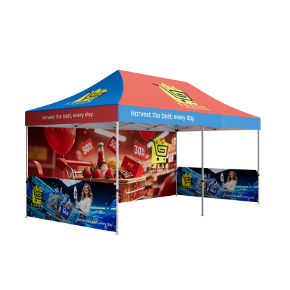 10x20 Custom Canopy Tent Package