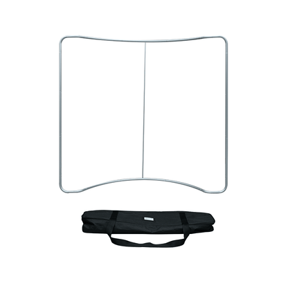 Custom Curved Tension Fabric Display