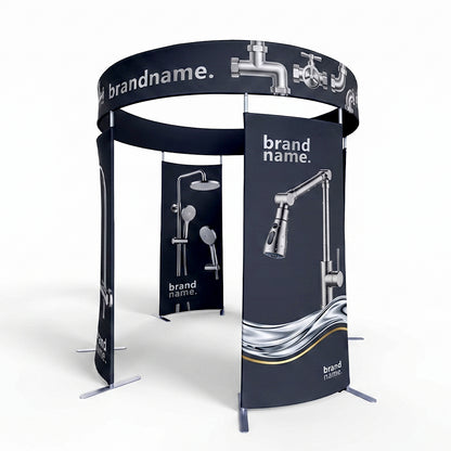 360 View 4 Panel Photo Booth Enclosure