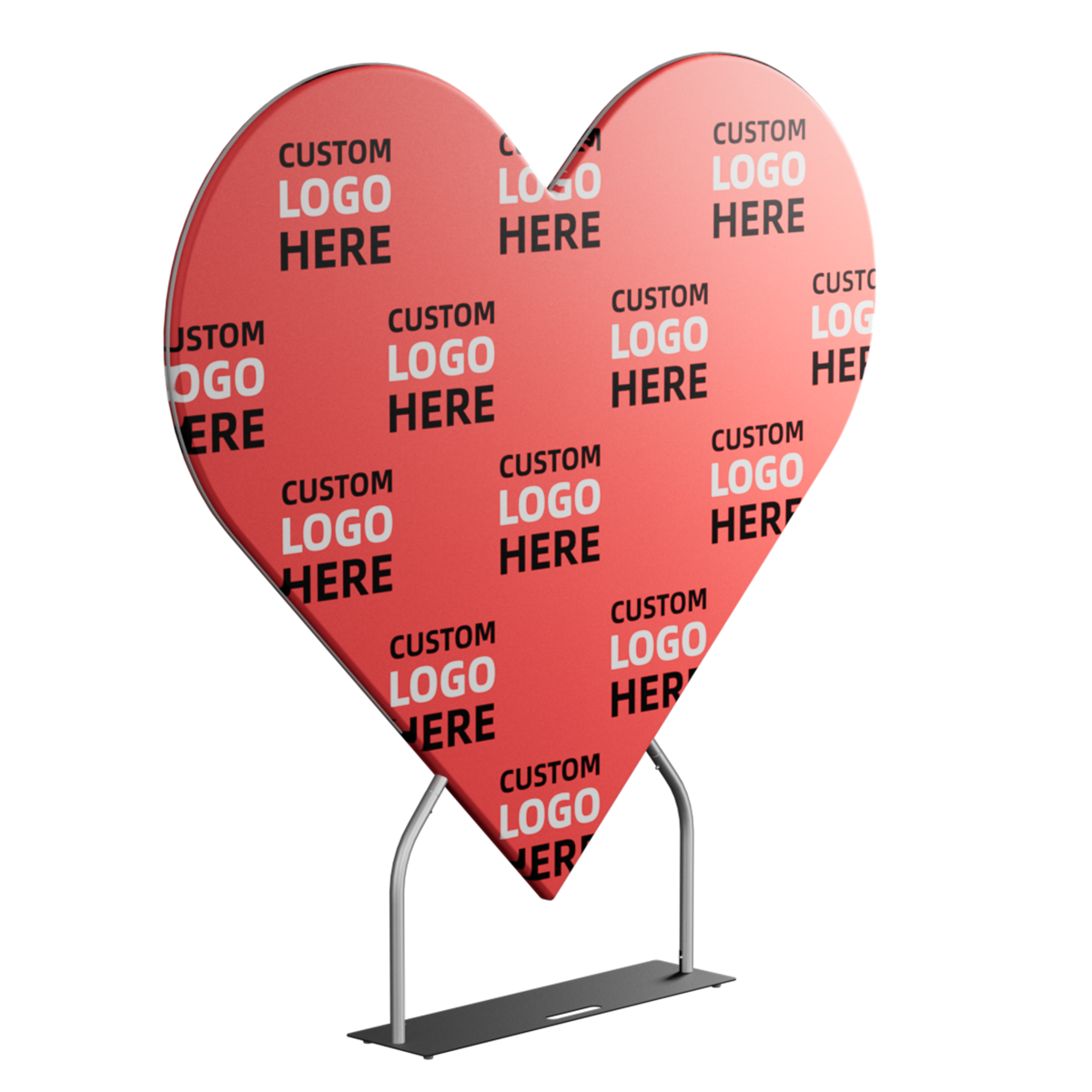 Custom Heart Shaped Photo Backdrop