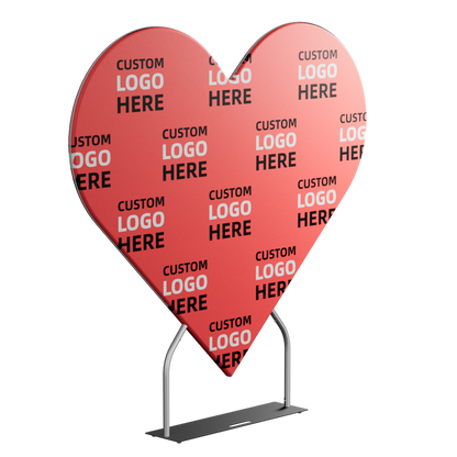 Custom Heart Shaped Photo Backdrop