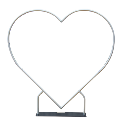 Custom Heart Shaped Photo Backdrop