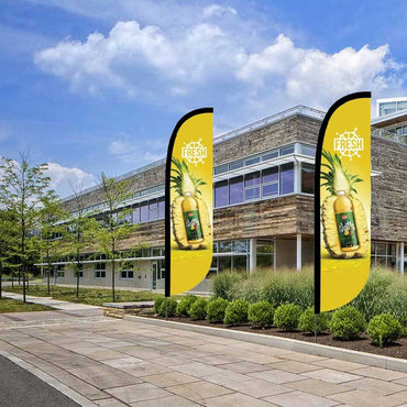 Custom Convex Advertising Flag