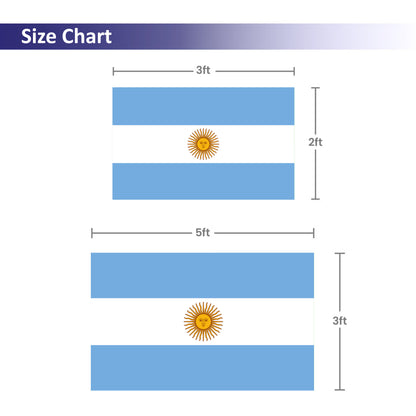 Argentina Flag Body Cape with Sleeves