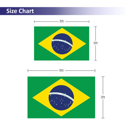 Brazil Flag Body Cape with Sleeves
