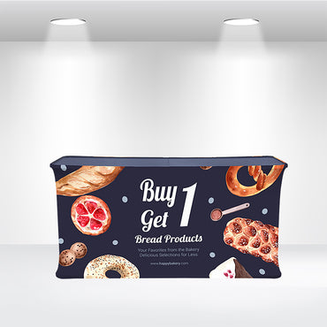 Folding Fabric Display Counter