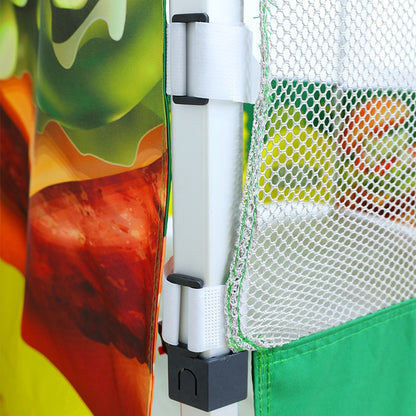 10x10 Custom Food Booth Full Tent