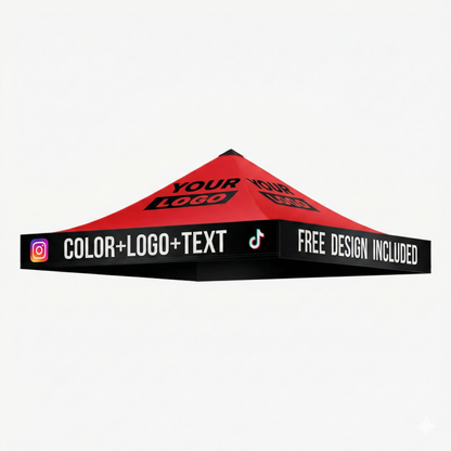 10x10 Custom Canopy Tent Package