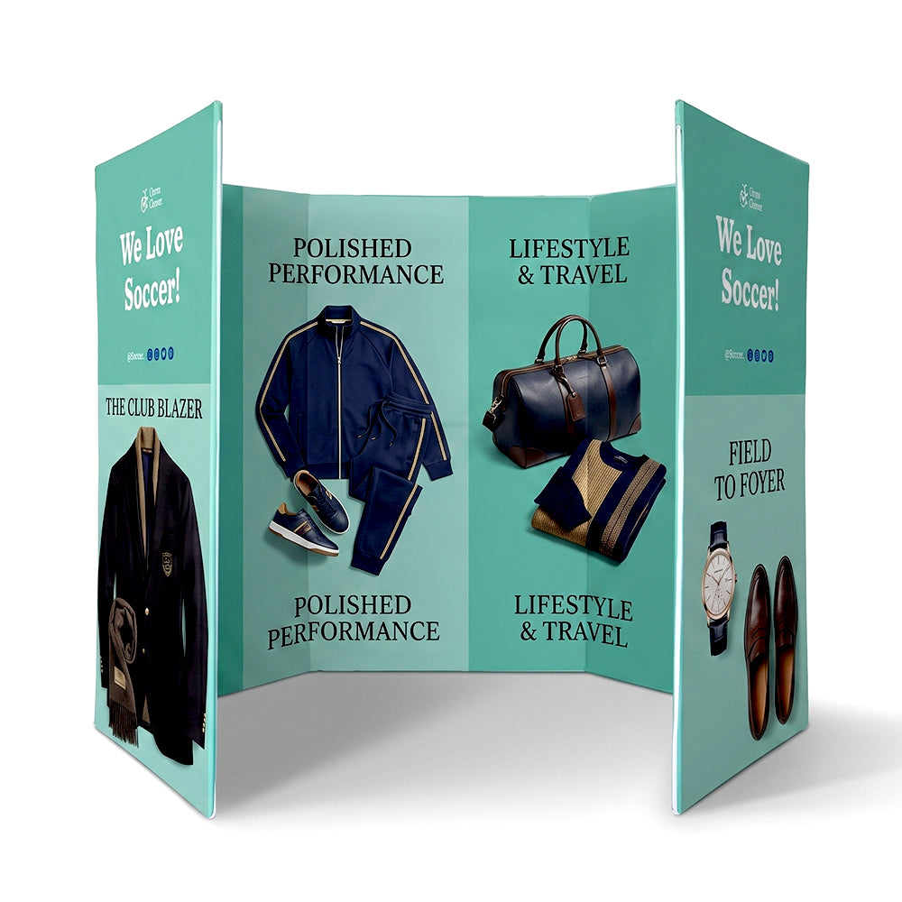 Hexagonal Vogue Booth Enclosure
