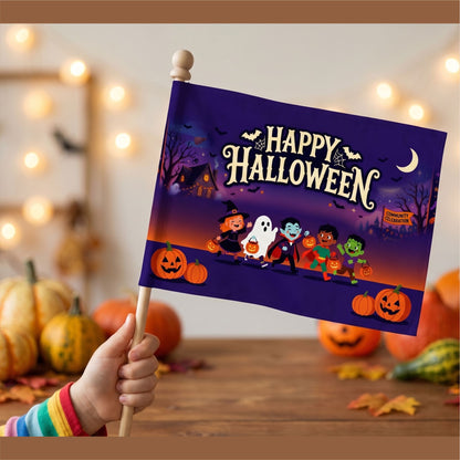 Halloween Hand Flags