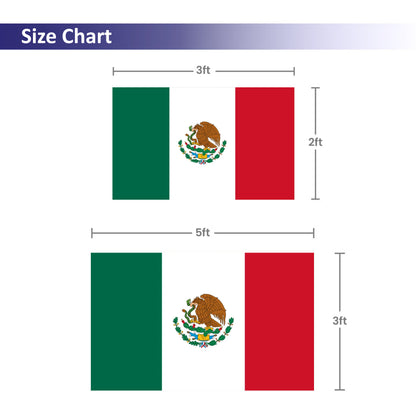 Mexico Flag Body Cape with Sleeves