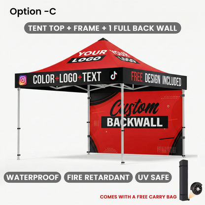 Canopy + Backwall