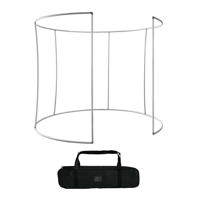 Oval C Photo Booth Enclosure