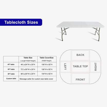 Custom Stretch Table Cover