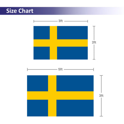 Sweden Flag Body Cape with Sleeves