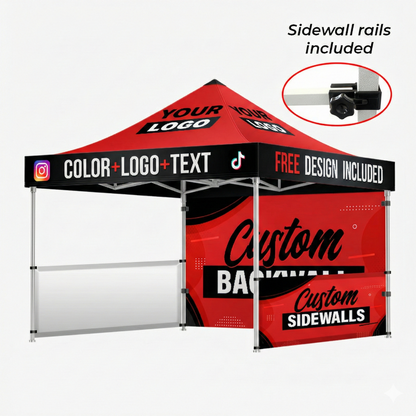 Canopy + Backwall + Half Walls (2)