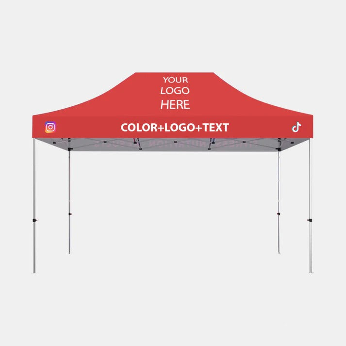10x15 Custom Canopy Tent Package