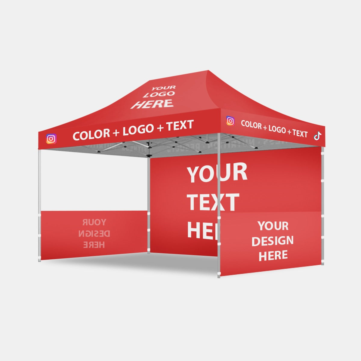 Customised Canopy Customised Canopy Tent – Make My Banners™