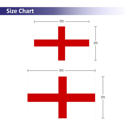 England Flag Body Cape with Sleeves