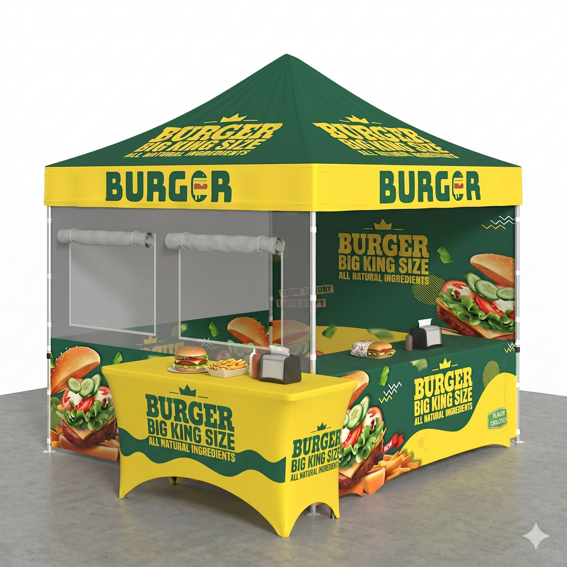 Full Tent Package with Table Cover