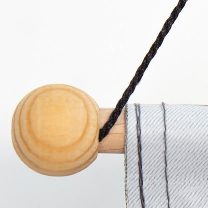 Hanging Wooden Poles Banner