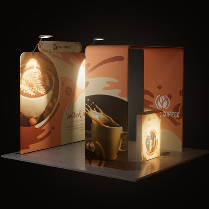 10x10ft Trade Show Booth Kit - A2