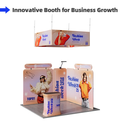 10x10ft Trade Show Booth Kit - B2
