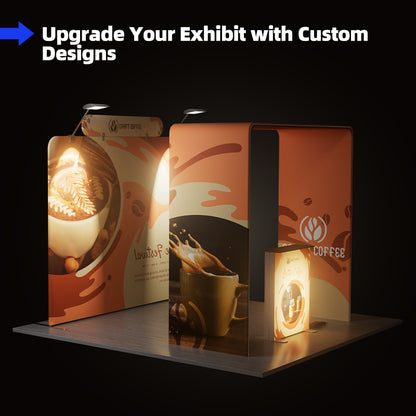 10x10ft Trade Show Booth Kit - A2