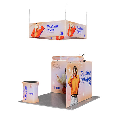 10x10ft Trade Show Booth Kit - B2