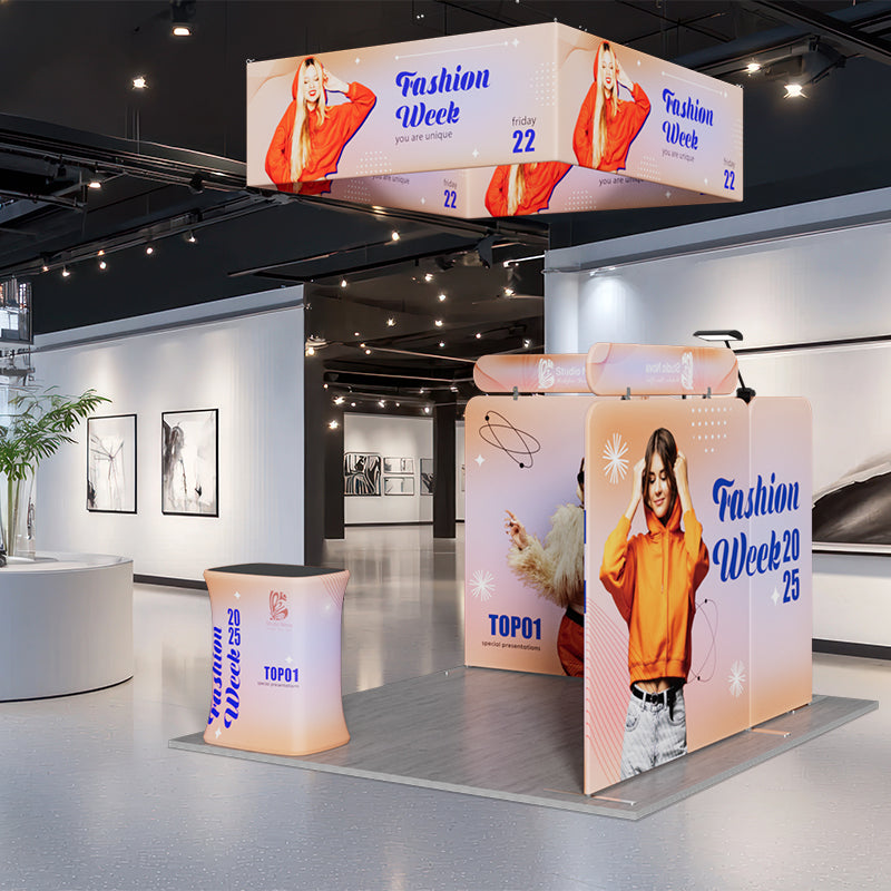 10x10ft Trade Show Booth Kit - B2